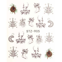 Vodonálepky na nechty STZ-905