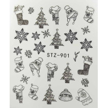 Vodonálepky na nechty STZ-901