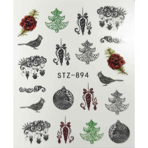 Vodonálepky na nechty STZ-894