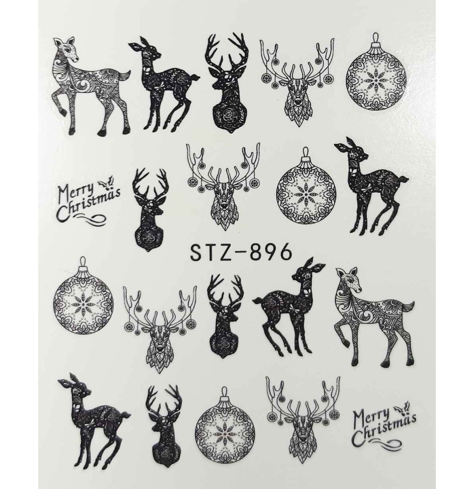 Vodonálepky na nechty STZ-896