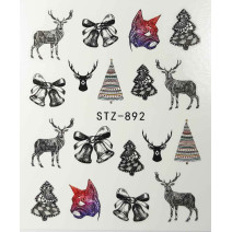 Vodonálepky na nechty STZ-892