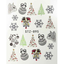 Vodonálepky na nechty STZ-895