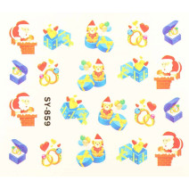 Vianočná vodolepka X-mas SY-859