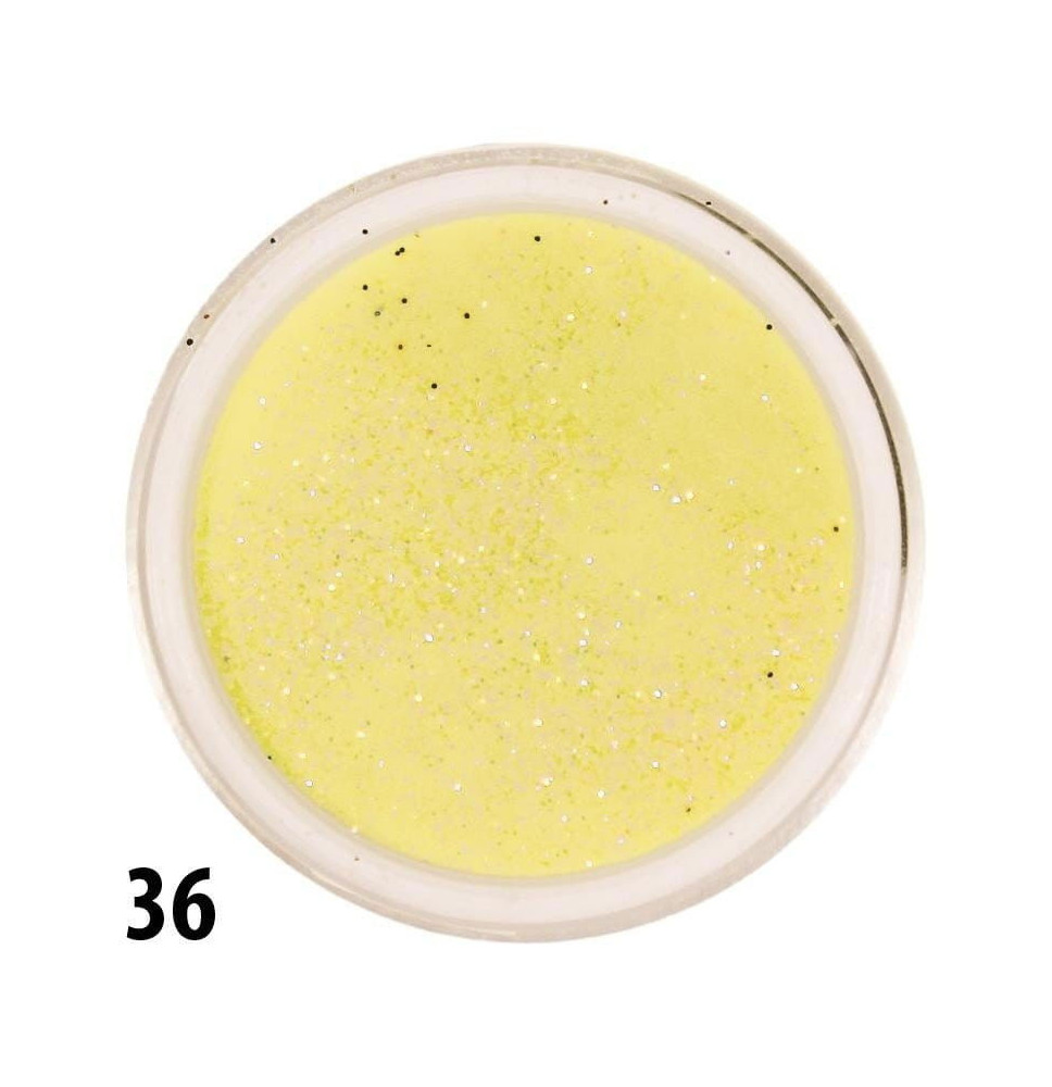 Akrylový prášok žltý 36