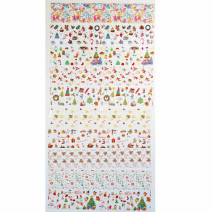 Transferové fólie č.2 vianočné motívy 10 ks