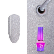 478. MOLLY LAC gél lak - Macarons Grey Poppy 5ml