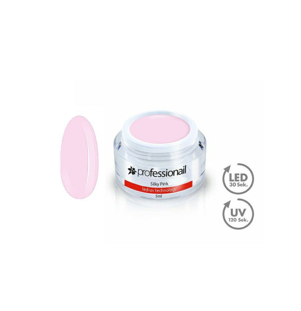 FAREBNÝ LED-UV GÉL 5ML PROFESSIONAIL SILKY PINK