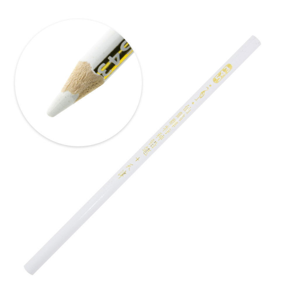 Vosková ceruzka na aplikáciu ozdôb biela