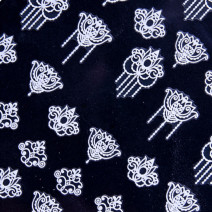 Nálepky na nechty tenké CB-174 biele