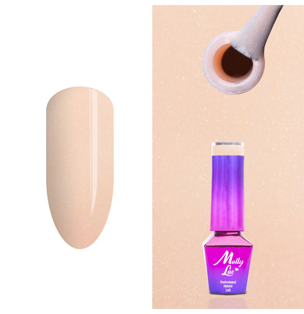 454. MOLLY LAC gél lak BonBons Vanilla Shake 5ml