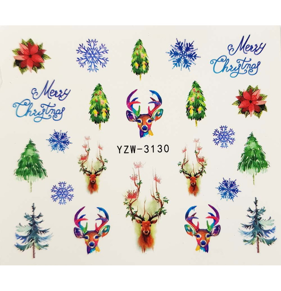 Vodonálepky na nechty YZW-3130