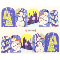 Vianočná vodolepka X-mas BN985