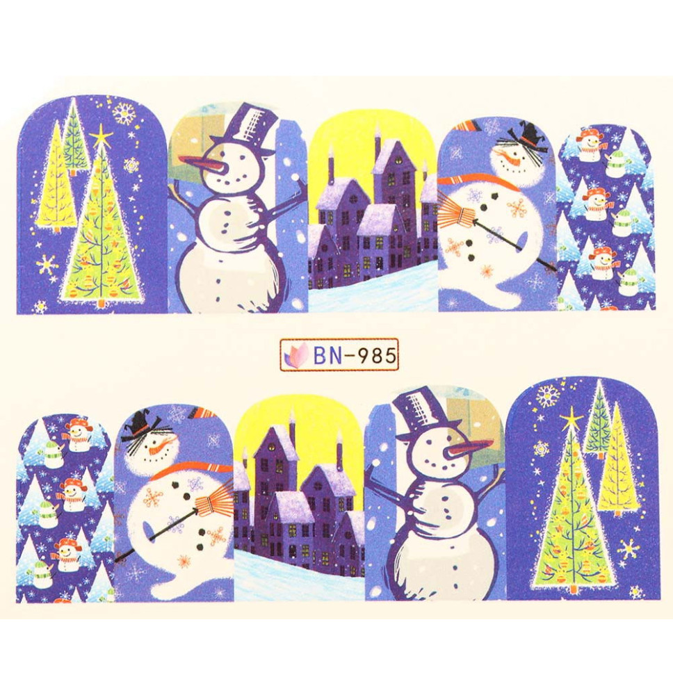 Vianočná vodolepka X-mas BN985