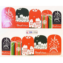 Vianočná vodolepka X-mas BN996