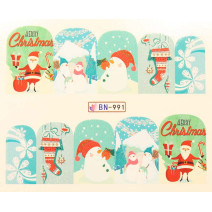 Vianočná vodolepka X-mas BN991