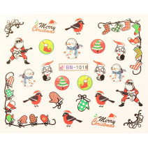 Vianočná vodolepka X-mas BN1018