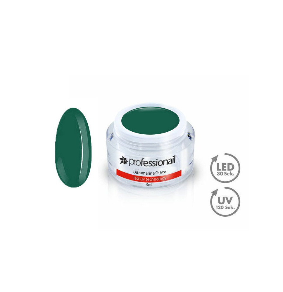 FAREBNÝ LED-UV GÉL 5ML PROFESSIONAIL™ Ultramarine Green