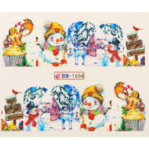 Vianočná vodolepka X-mas BN1008