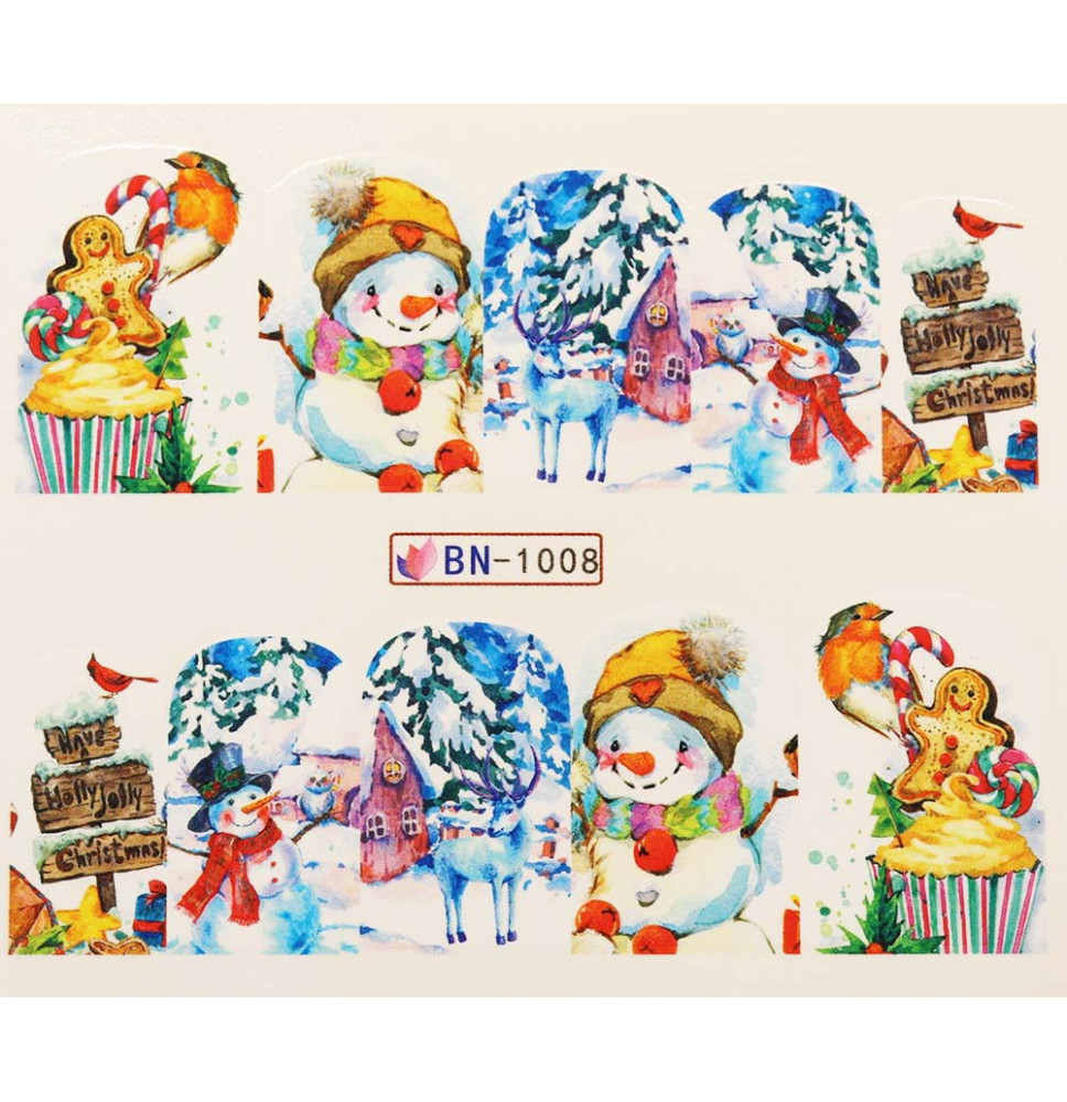 Vianočná vodolepka X-mas BN1008