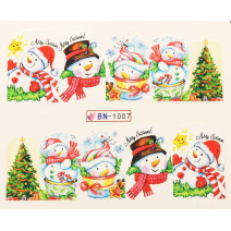 Vianočná vodolepka X-mas BN1007