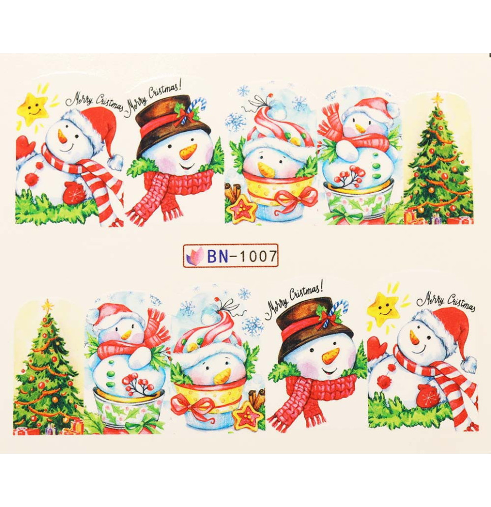 Vianočná vodolepka X-mas BN1007