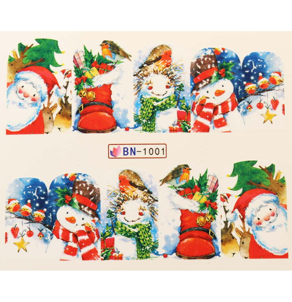 Vianočná vodolepka X-mas BN1001