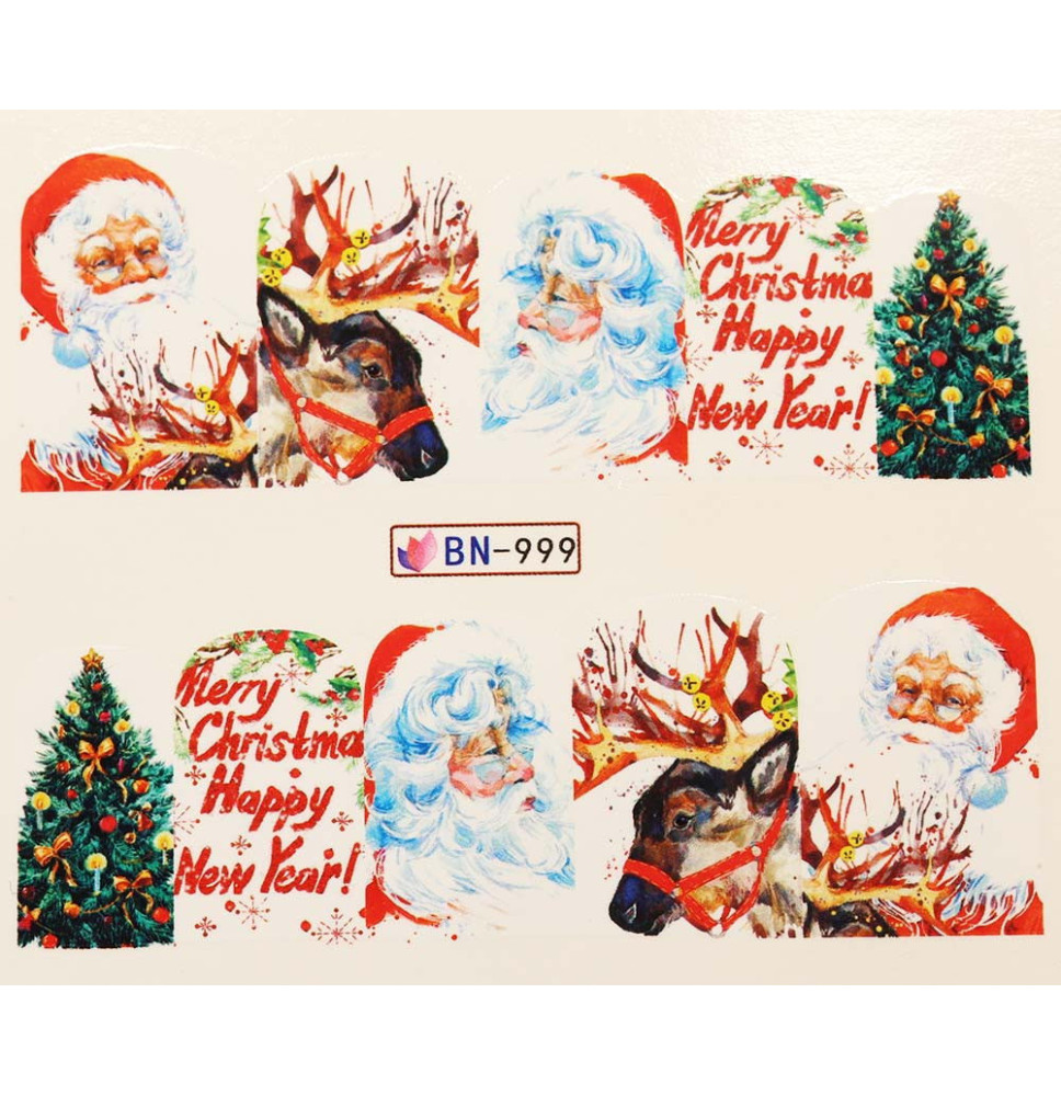 Vianočná vodolepka X-mas BN999