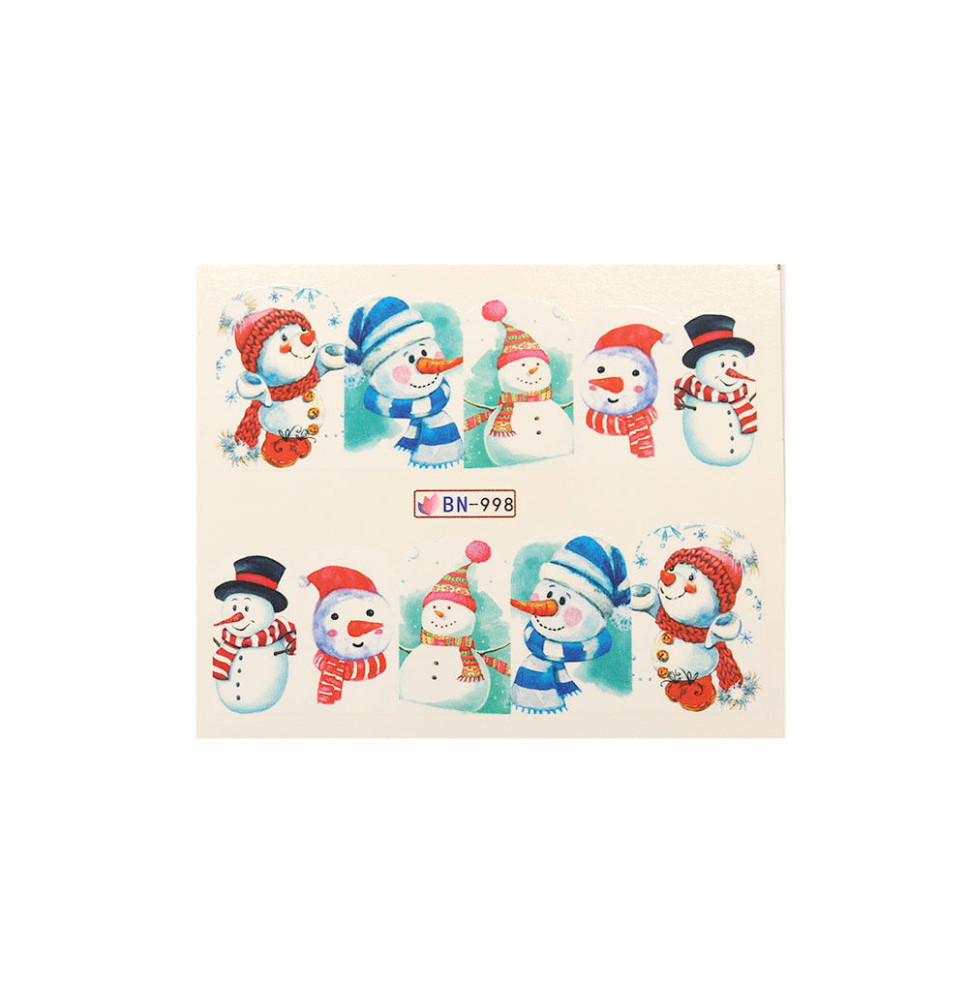 Vianočná vodolepka X-mas BN998