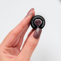 Semilac - gél lak 322 - Shimmer Dust Brown