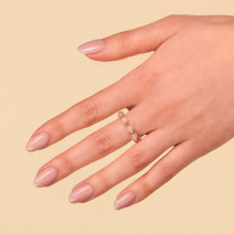 Semilac - gél lak 320 - Shimmer Dust Beige