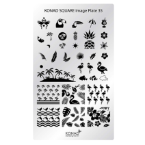 PEČIATKOVACIA DOŠTIČKA KONAD SQUARE 35 s Plameniakmi