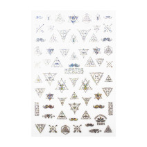 Nálepky na nechty Holo R084