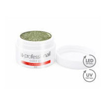 FAREBNÝ LED-UV GÉL 5ML PROFESSIONAIL Galaxy Holo Glitter Gold