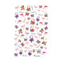 Vodonálepky na nechty jednorožec R123