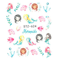 Vodonálepky na nechty STZ-624