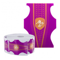 Šablóny na nechty Molly obojstranné fialové 100ks