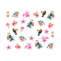 Vodonálepky s motívom Tukan BN-870