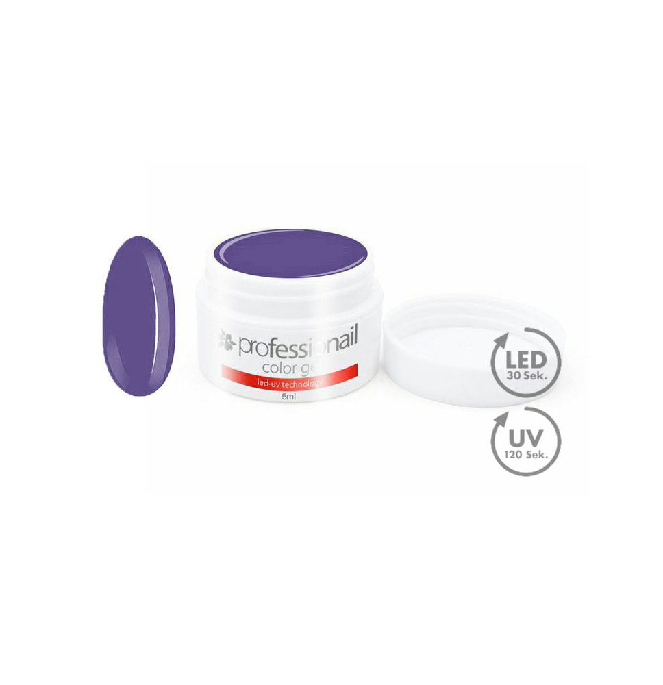 FAREBNÝ LED-UV GÉL 5ML PROFESSIONAIL ULTRAVIOLET