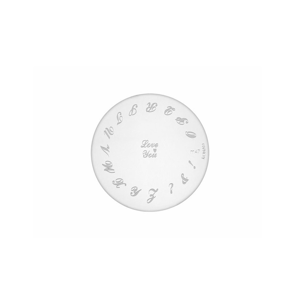 ZDOBIACA PLATNIČKA KONAD VZOR M47