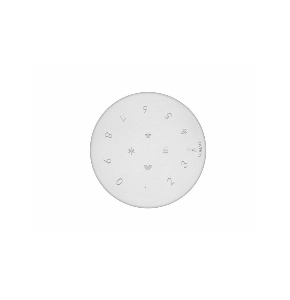 ZDOBIACA PLATNIČKA KONAD® VZOR M42