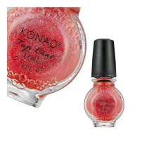 Špeciálny vrchný lak Konad Glitter Pink 11ml