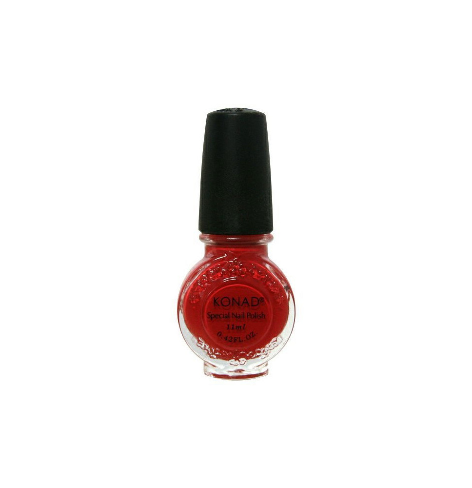 Konad pečiatkovací lak na nechty 11ml  červený