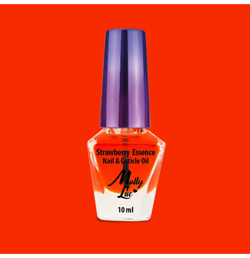 Molly Lac olejček na nechty a kožičku 10 ml - jahoda