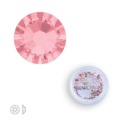 Swarovski kryštáliky SS5 Light Rose - 50kusov