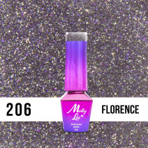 206. MOLLY LAC gél lak FLORENCE 5ml