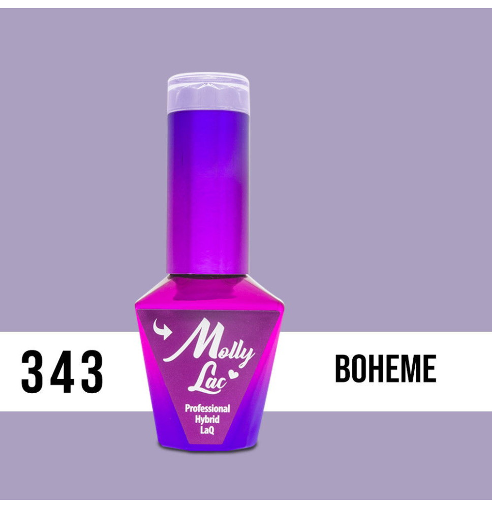 343. MOLLY LAC gél lak Boheme 5ml