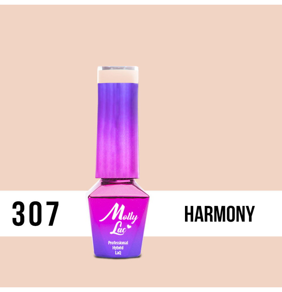 307. MOLLY LAC gél lak - Harmony 5ml