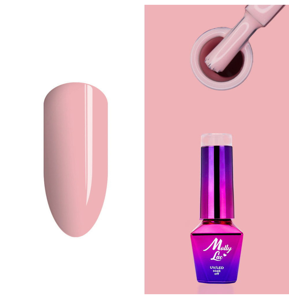 304. MOLLY LAC gél lak - Blondie Pink 5ml