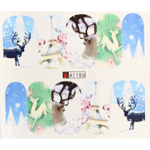 Vianočná vodolepka X-mas A1186