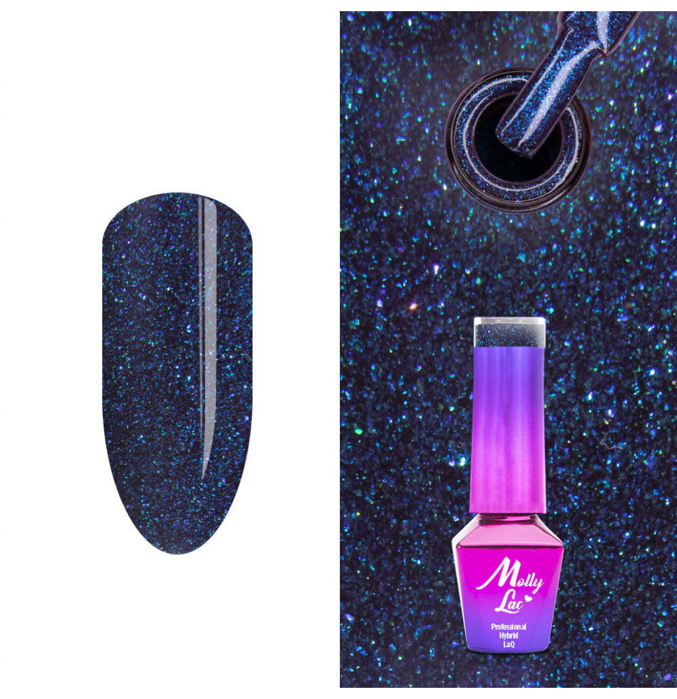 218. MOLLY LAC gél lak - Deep Galaxy 5ml